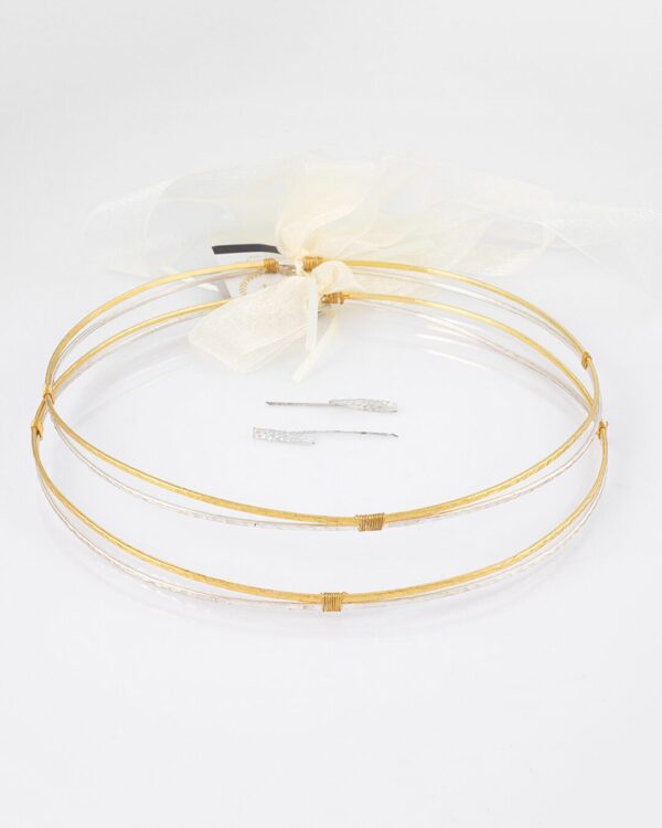 Στέφανα Γάμου με διπλή βέργα