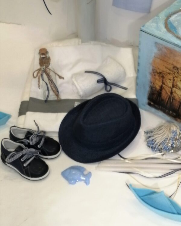 Πακέτο βάπτισης για αγόρι με θέμα το καράβι