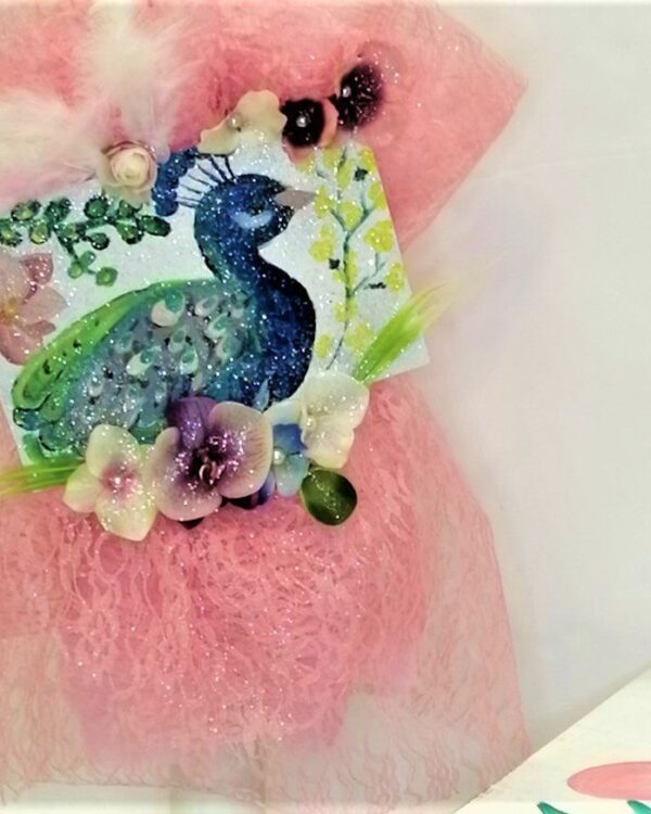 Σετ βάπτισης με παγώνι