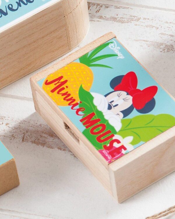 Μπομπονιέρα κουτάκι με φιγούρες Disney micky mouse και minnie mouse