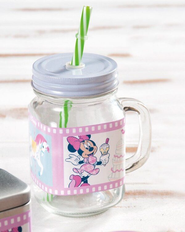 Μπομπονιέρα κούπα με καπάκι, με διάφορες φιγούρες της Disney