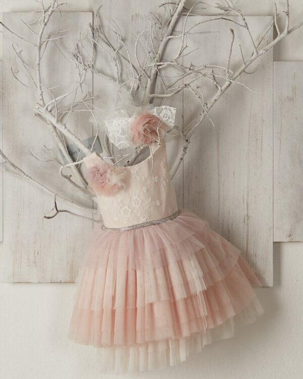 Βαπτιστικό φόρεμα σε αποχρώσεις του ροζ, της Guy Laroche