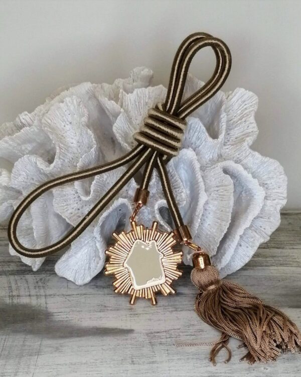 Γούρι σπιτάκι με αχτίδες ήλιου