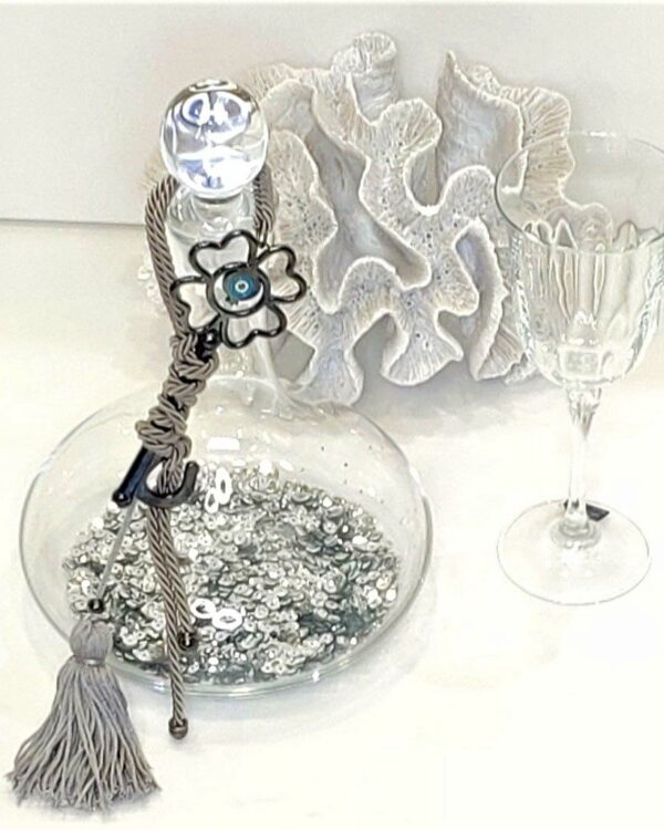 Σετ κουμπάρου με επίχρυσο στολισμό Tresento