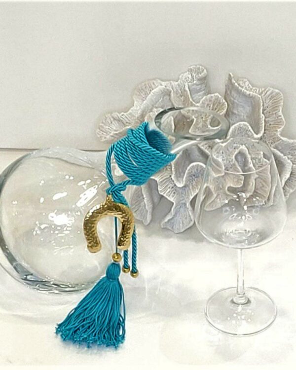 Σετ κουμπάρου με επίχρυσο στολισμό Tresento