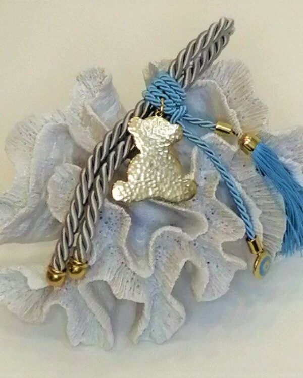 Δώρο γέννησης/βάπτισης αρκουδάκι