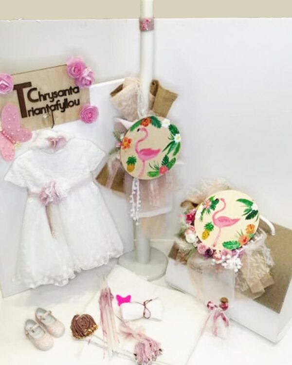 Θεματική βάπτιση με Flamingo