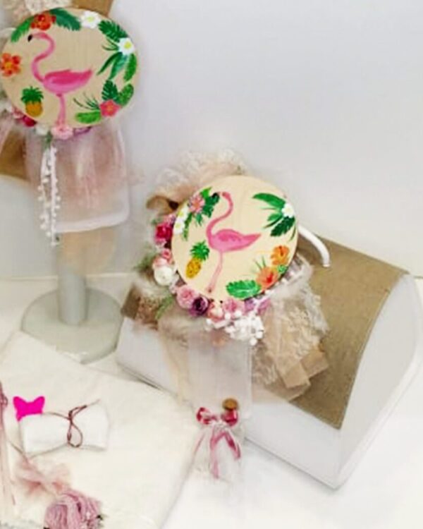 Θεματική βάπτιση με Flamingo