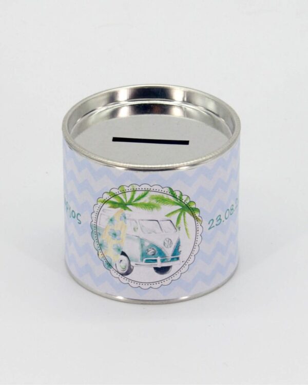 Θεματική βάπτιση για αγόρι με θέμα το σερφ και το βανάκι