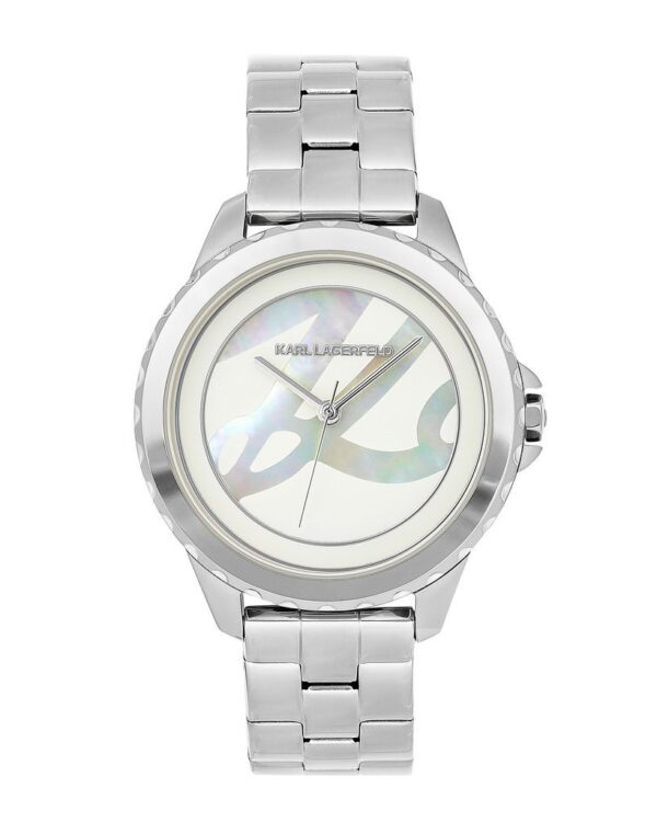 Γυναικείο ρολόι του οίκου Karl Lagerfeld σε χρυσό και ασημί