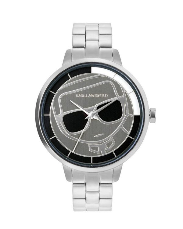 Γυναικείο ρολόι του οίκου Karl Lagerfeld σε χρυσό και ασημί