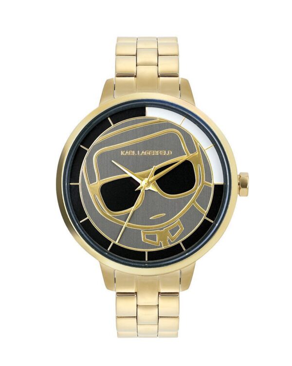 Γυναικείο ρολόι του οίκου Karl Lagerfeld σε χρυσό και ασημί