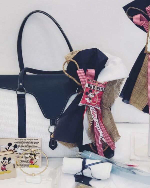 Πλήρες σετ βάπτισης με τον Mickey Mouse_Θεματική βάπτιση