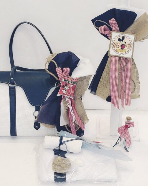 Πλήρες σετ βάπτισης με τον Mickey Mouse_Θεματική βάπτιση