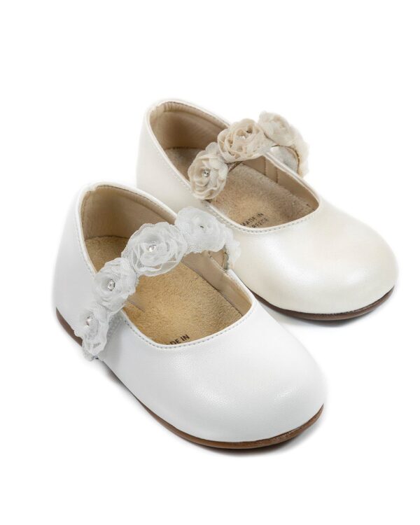 Βαπτιστικά παπούτσια για κορίτσι