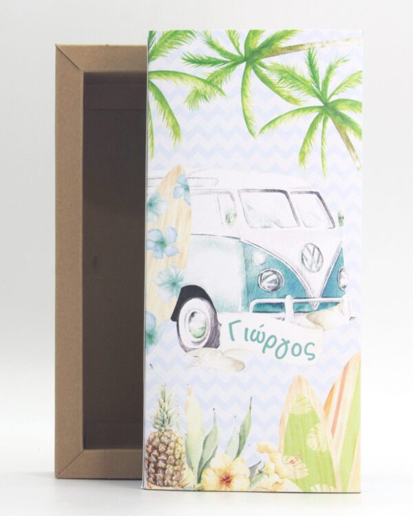 Μπομπονιέρα βάπτισης τυπωμένο κουτάκι