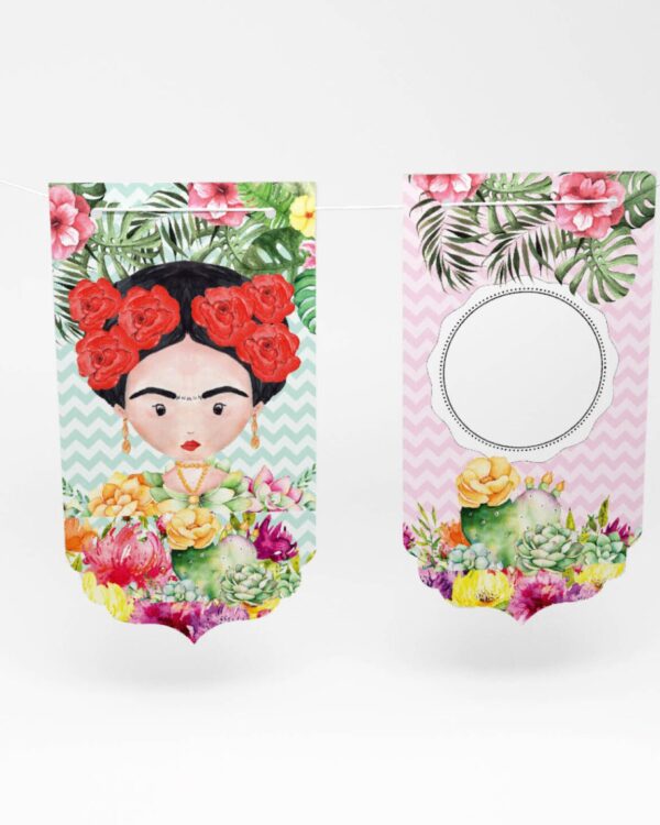 Διακοσμητικά σημαιάκια με τυπωμένο το θέμα του μυστηρίου