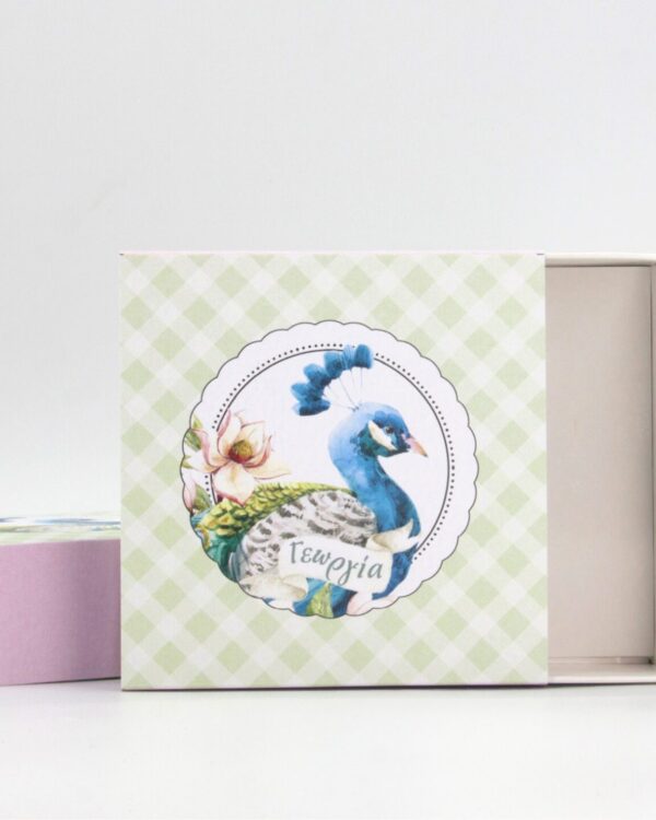 Μπομπονιέρα βάπτισης συρταρωτό κουτάκι