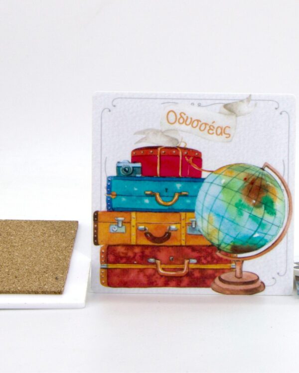 Τυπωμένο σουβέρ για μπομπονιέρα βάπτισης