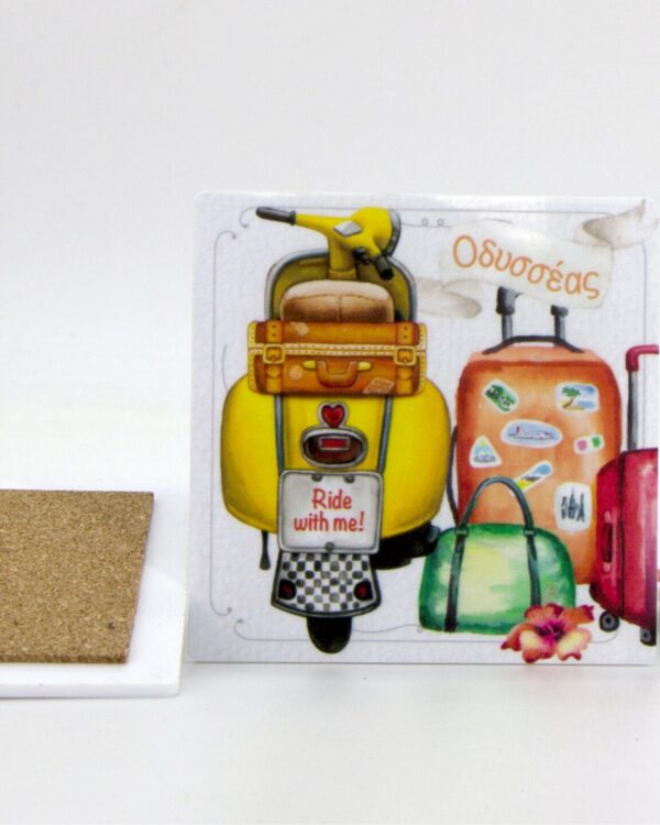 Τυπωμένο σουβέρ για μπομπονιέρα βάπτισης