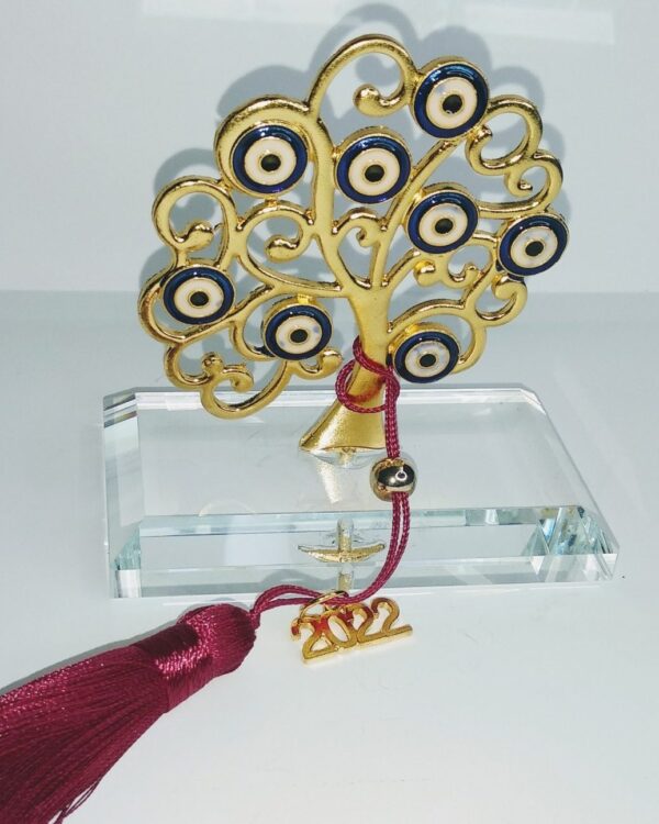 Γούρι 2022 με το δέντρο της ζωής και ματάκια