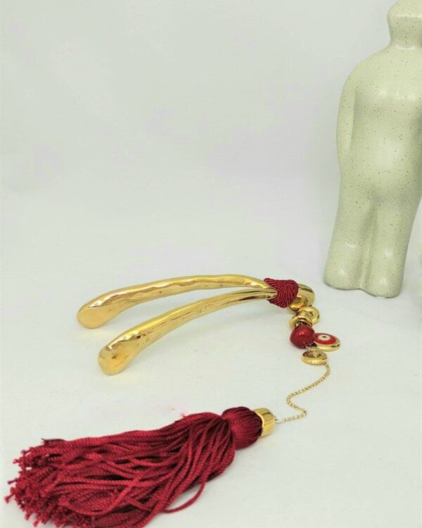 Γούρι 2022 με τυχερό κόκκαλο και ματάκι