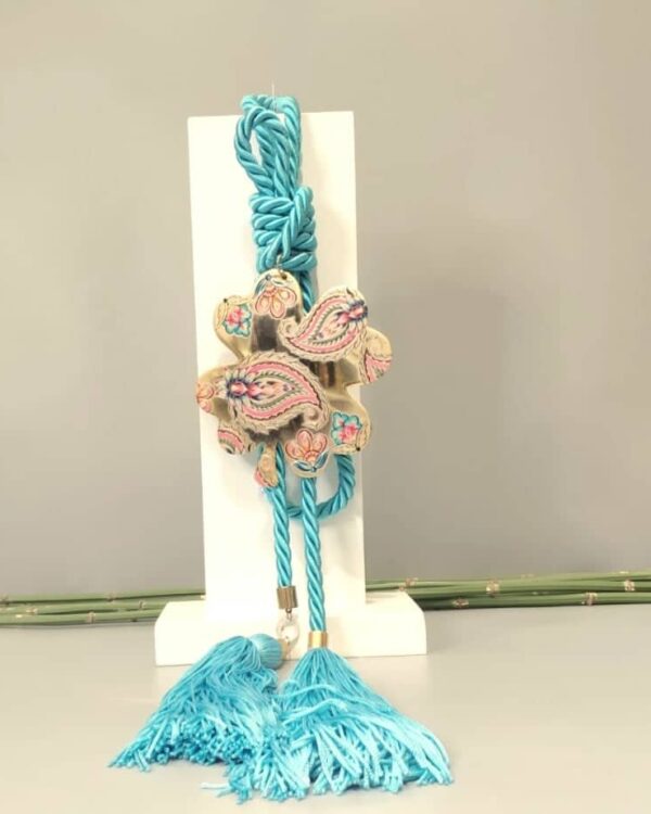 Γούρι σπιτιού 2023 με τετράφυλλο τριφύλλι από φίλντισι