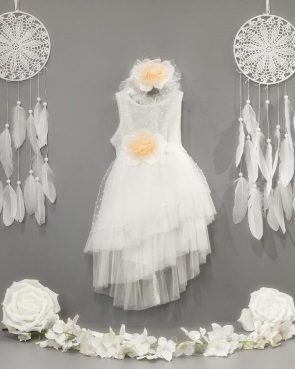 Επωφελήσου από την προσφορά μας στο πλήρες σετ βάπτισης συνδυασμένο με ρούχο και παπούτσι και κέρδισε 15% έκπτωση σε όλα! Συνδυαστικά αν επιλέξεις και το φόρεμα της νονάς ή της μαμάς κερδίζεις 15% και στο φόρεμα!