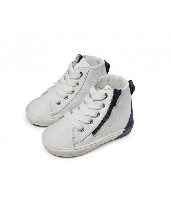 Βαπτιστικά παπούτσια δερμάτινο μποτάκι