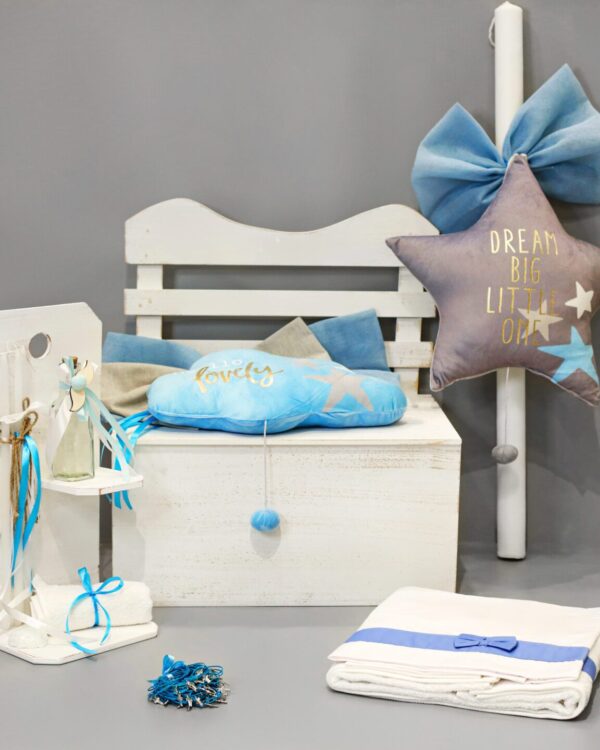 Πλήρες σετ βάπτισης με διακοσμητικά για το παιδικό δωμάτιο