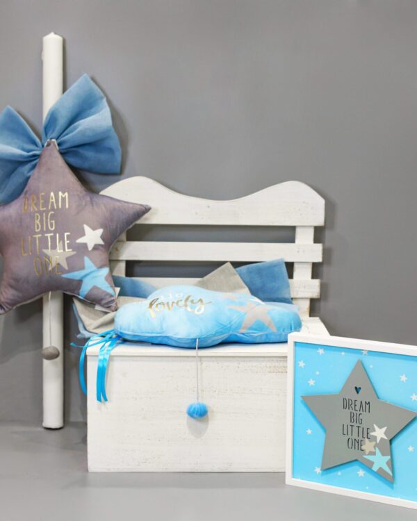 Πλήρες σετ βάπτισης με διακοσμητικά για το παιδικό δωμάτιο