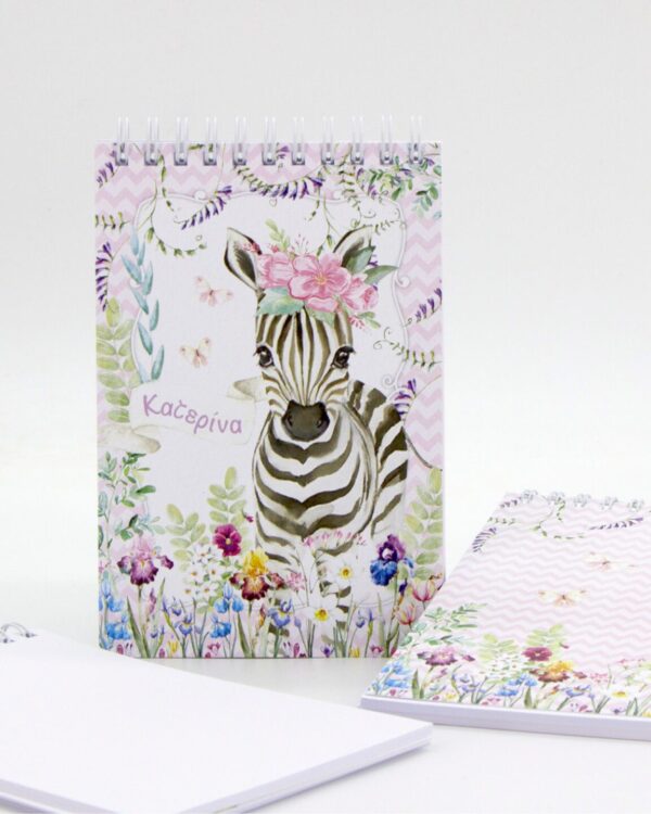 Μπλοκάκι ζωγραφικής 10x15cm με θεματικό εξώφυλλο ιδανικό για μπομπονιέρα βάπτισης ή παιδικό πάρτυ