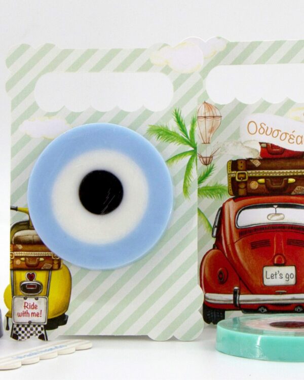 Αρωματικό σαπούνι ματάκι & τυπωμένη θεματική πλάτη