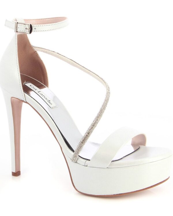 Νυφικά παπούτσια Guy Laroche λευκά