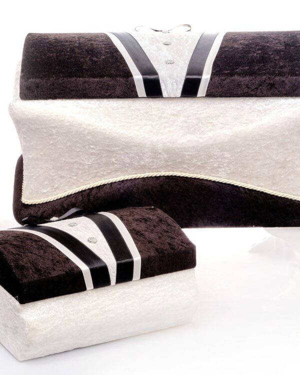 Πλήρες σετ βάπτισης Vintage Μικρός κύριος με βελούδινο μπαούλο