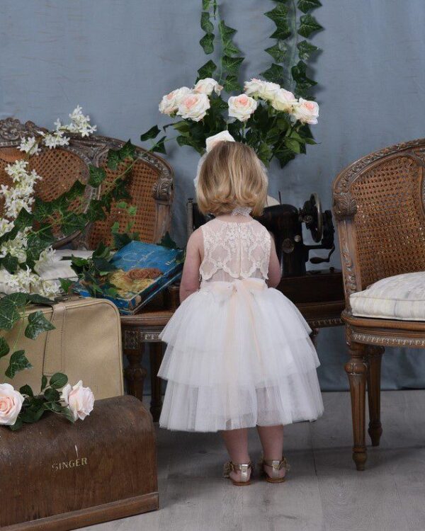 Vintage βαπτιστικό φόρεμα