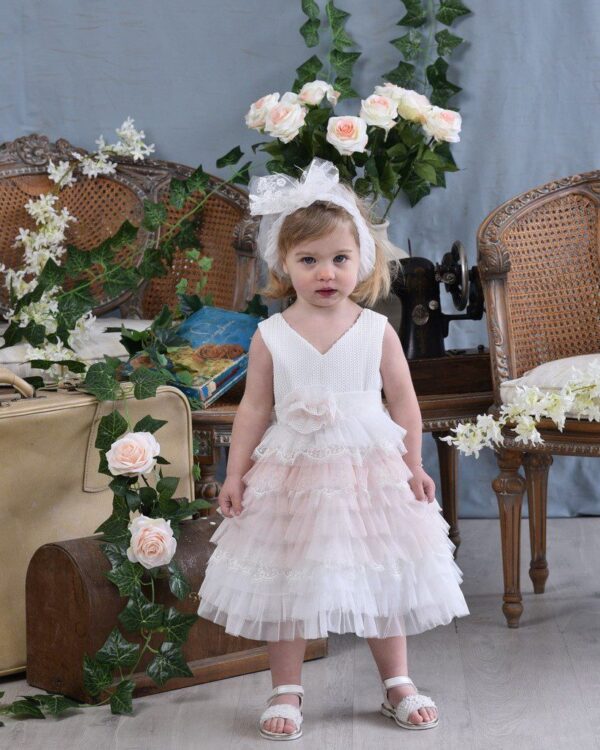 Εντυπωσιακό βαπτιστικό φόρεμα degrade