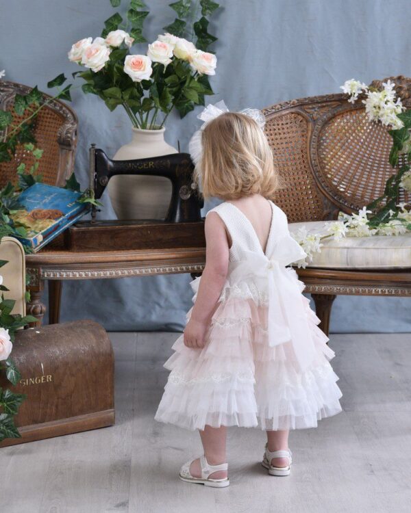 Εντυπωσιακό βαπτιστικό φόρεμα degrade