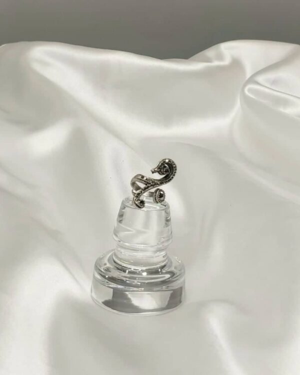 Δαχτυλίδι boho ethnic ανοιχτό σε ορείχαλκο σκαλιστό