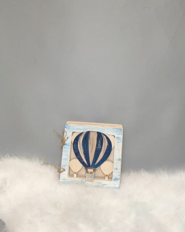 Ξύλινο Βιβλίο Ευχών Αερόστατο
