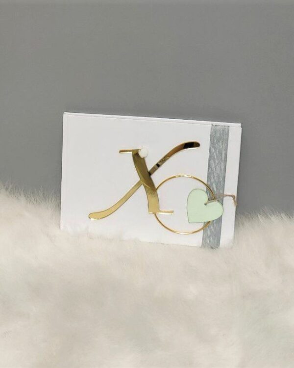 Βιβλίο Ευχών με θέμα το Μονόγραμμα