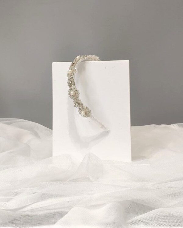 Νυφική στέκα με Swarovski