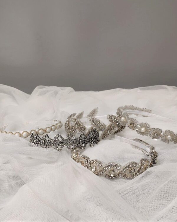 Νυφική στέκα με Swarovski