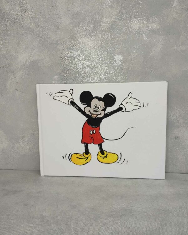 Βιβλίο ευχών με θέμα Micky Mouse