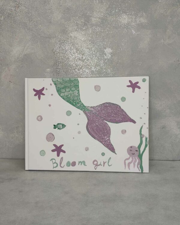 Βιβλίο ευχών με θέμα γοργόνα