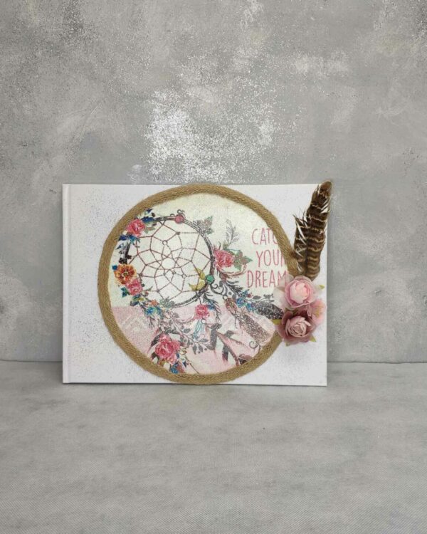 ΒΙβλίο ευχών με θέμα ονειροπαγίδα