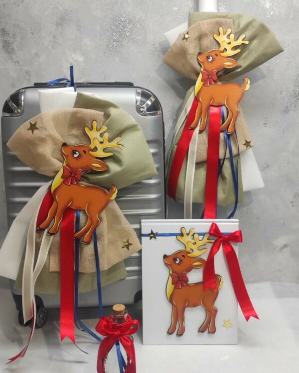 Σετ βάπτισης ελαφάκι