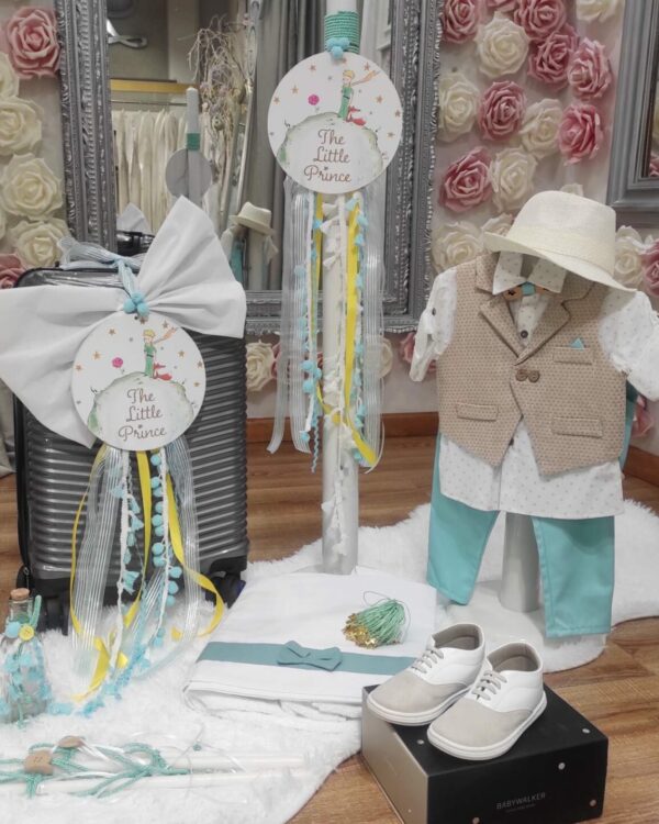 Ολοκληρωμένο πακέτο βάπτισης μικρός πρίγκιπας