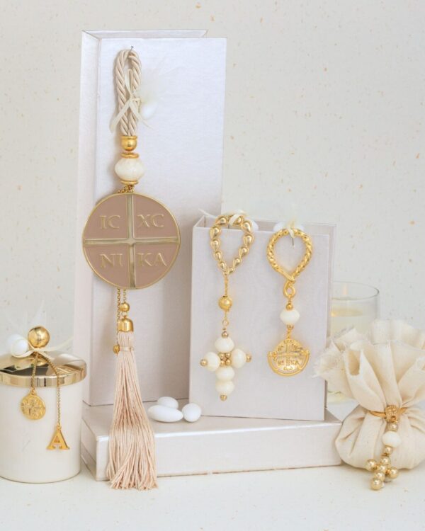 Exclusive σετ βάπτισης με επίχρυσα 24k