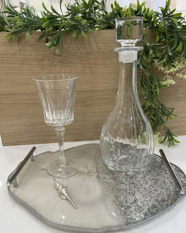 Σετ κουμπάρου Βοημίας με υγρό γυαλί